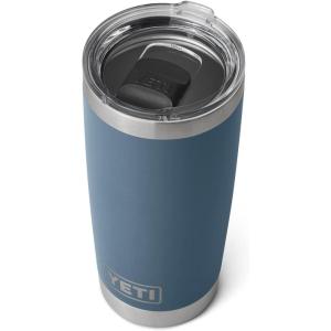 YETI Rambler 20 oz Stainless Steel Vacuum Insulated Tumbler w/MagSlider Lid(Nordic Blue)