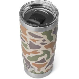 YETI Rambler 20 oz Stainless Steel Vacuum Insulated Tumbler w/MagSlider Lid(Tan Camo)