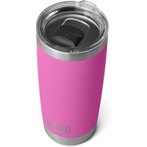 YETI Rambler 20 oz Stainless Steel Vacuum Insulated Tumbler w/MagSlider Lid(Wildflower Fuchsia)