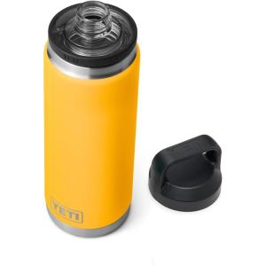 YETI Rambler 26 oz Bottle, Vacuum Insulated, Leakproof, Stainless Steel with Chug Cap(Alpine Yellow)