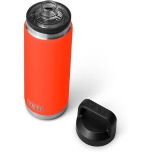 YETI Rambler 26 oz Bottle, Vacuum Insulated, Leakproof, Stainless Steel with Chug Cap(Solar Flare)