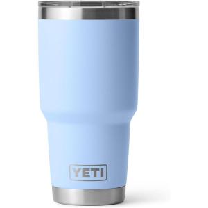 YETI Rambler 30 oz Stainless Steel Vacuum Insulated Tumbler w/MagSlider Lid, Seafoam(Big Sky Blue)