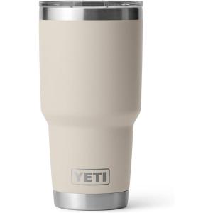 YETI Rambler 30 oz Stainless Steel Vacuum Insulated Tumbler w/MagSlider Lid, Seafoam(Cape Taupe)