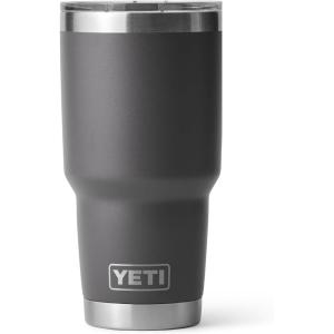 YETI Rambler 30 oz Stainless Steel Vacuum Insulated Tumbler w/MagSlider Lid, Seafoam(Charcoal)