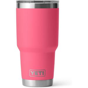 YETI Rambler 30 oz Stainless Steel Vacuum Insulated Tumbler w/MagSlider Lid, Seafoam(Tropical Pink)