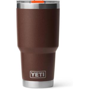 YETI Rambler 30 oz Stainless Steel Vacuum Insulated Tumbler w/MagSlider Lid, Seafoam(Wetlands Brown)
