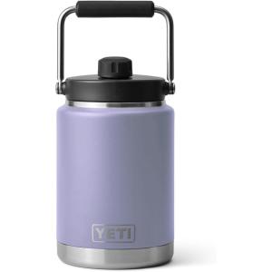 YETI Rambler Half Gallon Jug, Vacuum Insulated, Leakproof, Stainless Steel with MagCap(Cosmic Lilac)