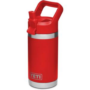 YETI Rambler Jr. 12 oz Kids Bottle, with Straw Cap(Canyon Red)