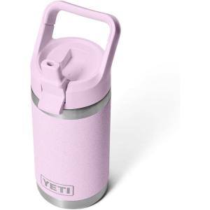 YETI Rambler Jr. 12 oz Kids Bottle, with Straw Cap(Cherry Blossom – Textured)