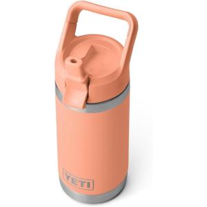 YETI Rambler Jr. 12 oz Kids Bottle, with Straw Cap(Lowcountry Peach)