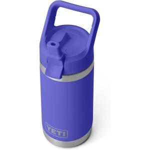 YETI Rambler Jr. 12 oz Kids Bottle, with Straw Cap(Ultramarine Violet)