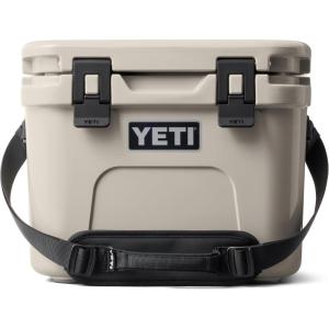 YETI Roadie 15 Hard Cooler with DoubleDuty Shoulder Strap(Cape Taupe)