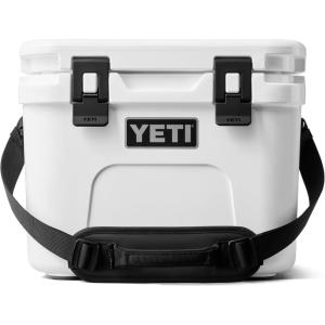 YETI Roadie 15 Hard Cooler with DoubleDuty Shoulder Strap(White)