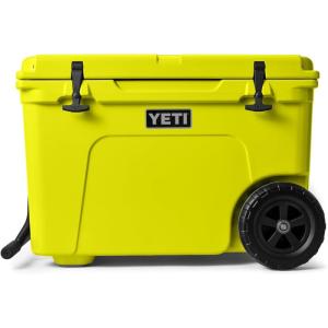 YETI Tundra Haul Portable Wheeled Cooler(Firefly Yellow)
