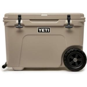 YETI Tundra Haul Portable Wheeled Cooler(Tan)